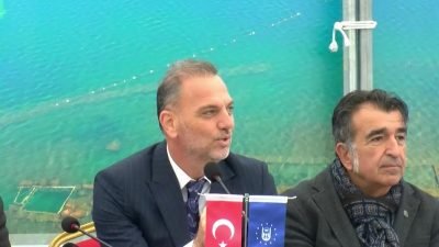 Bursa Büyükşehir Belediye Başkanı Mustafa Bozbey, İznik Bazilikası kazı çalışmalarıyla