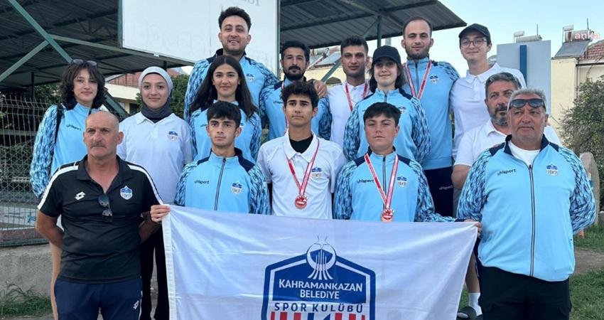 Kahramankazan Belediyespor Kulübü Bocce Takımı Antalya’daki uluslararası turnuvada, Raffa Tekler