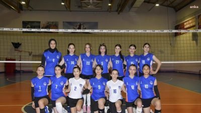 Kahramankazan Belediyespor Voleybol Yıldız Takımı, Başkent Eryaman Gücü’nü 3-0'lık skorla mağlup