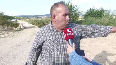 Manisa’nın Turgutlu ilçesinde faaliyet gösteren biyogaz enerji santralinin atıklarının çevreye