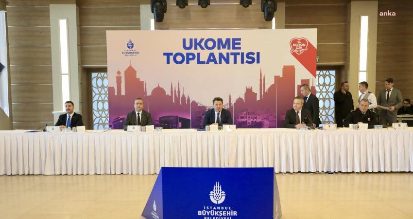 İstanbul Büyükşehir Belediyesi (İBB) Ulaşım Koordinasyon Merkezi (UKOME) toplantısında, Marmaray ve