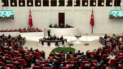 TBMM’nin yeni yasama yılı açılışı dolayısıyla Meclis'e gelen Cumhurbaşkanı Recep