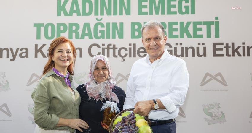 Mersin Büyükşehir Belediyesi 15 Ekim Kadın Çiftçiler Günü dolayısıyla  "Kadının