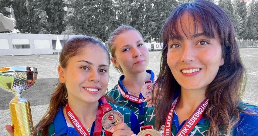Muğla Büyükşehir Belediyesi Spor Kulübü okçuları 2024 Açık Hava Okçuluk