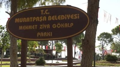 Muratpaşa Belediyesi, ölümünün 100'üncü yılında, yazar, sosyolog, şair ve siyasetçi