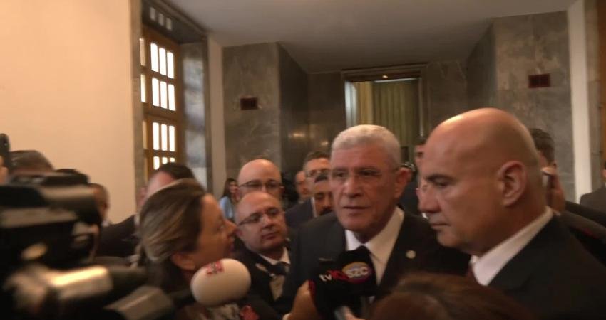 İYİ Parti Genel Başkanı Müsavat Dervişoğlu, "Anayasa tartışması gündeme geldiğinden