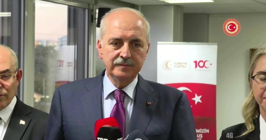 TBMM Başkanı Numan Kurtulmuş, Anayasa ile ilgili sözlerine ilişkin, "Gazi