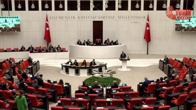 CHP Ankara Milletvekili Okan Konuralp, Öğretmenlik Mesleği Kanun Teklifi'nin görüşüldüğü