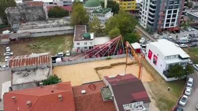 Osmangazi Belediyesi, Yunuseli Mahallesi'nde inşa edilecek kreşin temelini düzenlenen törenle