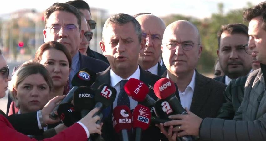 CHP Genel Başkanı Özgür Özel, terör saldırısı sonrası Türk Havacılık ve