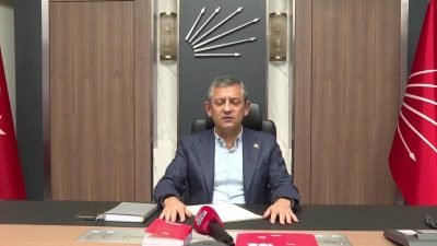 CHP Genel Başkanı Özgür Özel, "27 Ekim Pazar günü saat 14.30'da