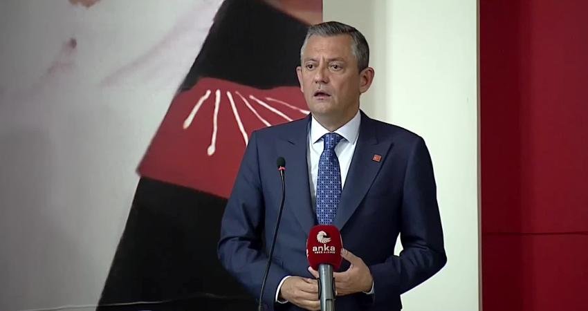 CHP Genel Başkanı Özgür Özel, Cumhurbaşkanı Recep Tayyip Erdoğan’ın bugünkü