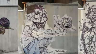 Geçen Nisan ayında hayatını kaybeden Kadıköylü Sokak sanatçısı Burak Metin