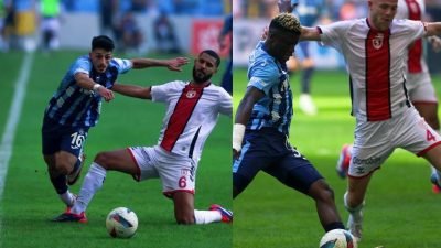 Trendyol Süper Lig'in 8. haftasında Adana Demirspor sahasında Samsunspor'a 3-1