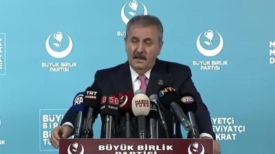 BBP Genel Başkanı Mustafa Destici, Savunma Sanayii Destekleme Fonu'na kaynak sağlamak