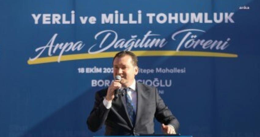 Silivri Belediyesi, Gazitepe Mahallesi’nde Yerli ve Milli Tohumluk Arpa Dağıtım
