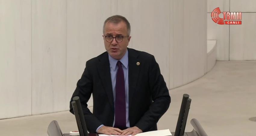 CHP Ankara Milletvekili Okan Konuralp, TBMM Genel Kurulu'nda yaptığı konuşmada,