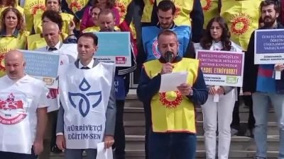 Tokat'ta öğretmenler, Öğretmenlik Mesleği Kanun Teklifi’ne il milli eğitim müdürlüğü