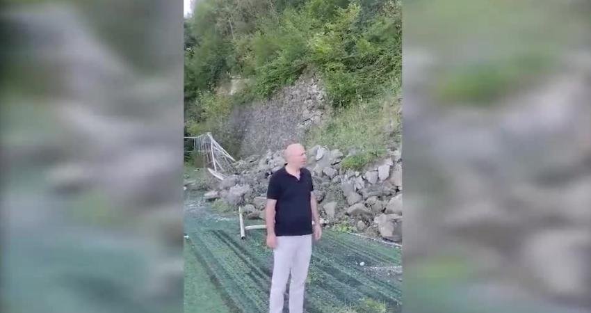 Trabzon Eğitim-Sen Şube Başkanı Muhammet İkinci, Trabzon Spor Lisesi’nin futbol