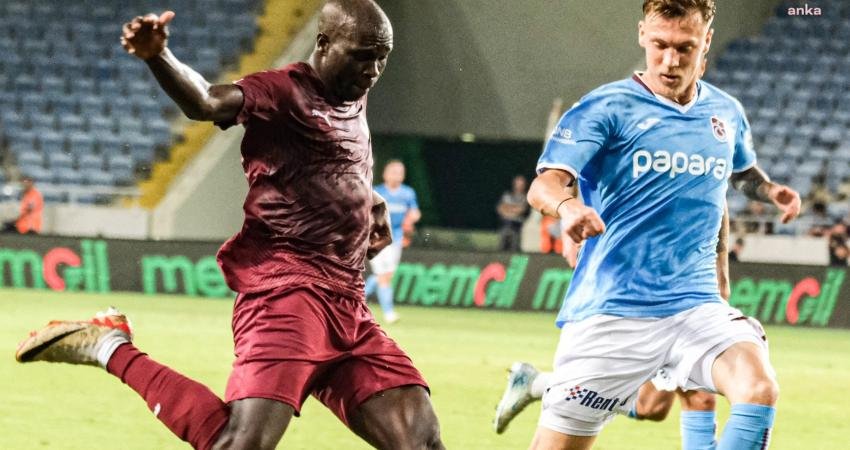 Süper Lig'in 8. haftasında Trabzonspor, Hatayspor'a konuk oldu. Trabzonspor deplasmandan