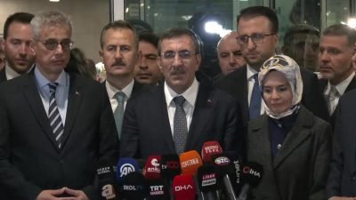 Cumhurbaşkanı Yardımcısı Cevdet Yılmaz, Sağlık Bakanı Kemal Memişoğlu, Aile ve