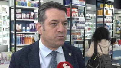 Uzman Eczacı Taner Ercancı, saat 17.30 itibariyle tüm eczanelerde ortak