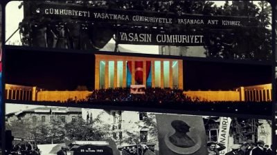 Cumhuriyet’in 101’inci yıl dönümünde Ankara Büyükşehir Belediye Başkanı Mansur Yavaş’ın