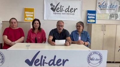 Öğrenci Veli Derneği (Veli-Der) Genel Başkanı Ömer Yılmaz, “Çocuklarımızın eğitim