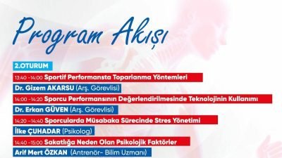 Yenişehir Belediyesi, sporcunun sağlığına dair önemli konuların ele alınacağı "Sporcu