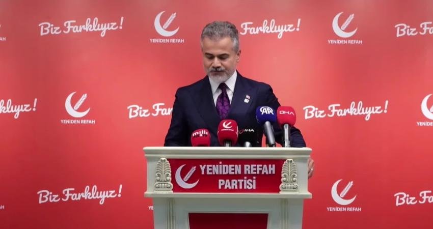 Yeniden Refah Partisi (YRP) Genel Başkan Yardımcısı Suat Kılıç, yeni
