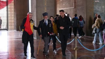 Çankaya Belediyesi, 94 yaşındaki Kore gazisi Şerafettin Baran'ı Atatürk'ün ölümünün