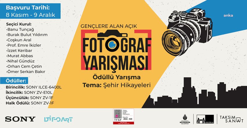 İstanbul Büyükşehir Belediyesi (İBB) iştiraklerinden Kültür AŞ tarafından düzenlenen "Gençlere