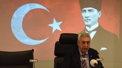 Türkiye Esnaf ve Sanatkarları Konfederasyonu (TESK) Genel Başkanı Bendevi Palandöken