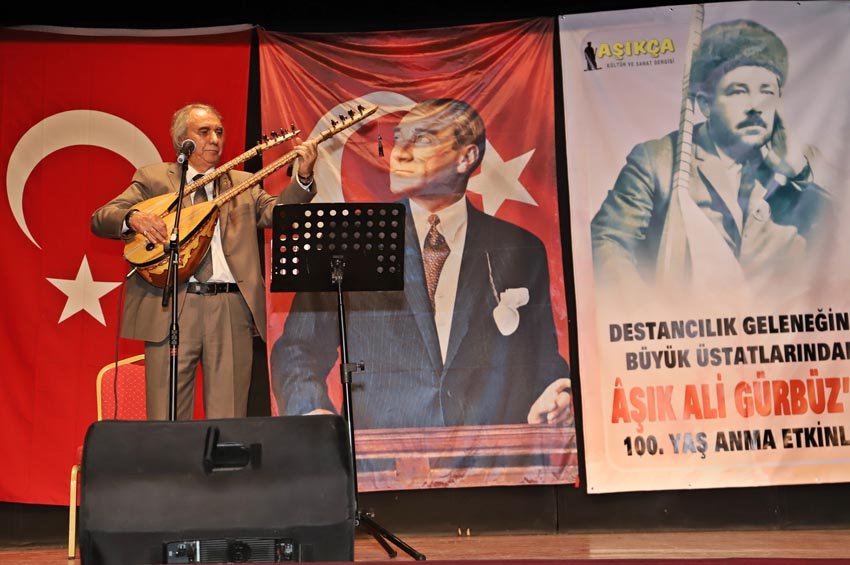 Destancılık geleneğinin büyük üstadı Aşık Ali Gürbüz, doğumunun 100. yılında,