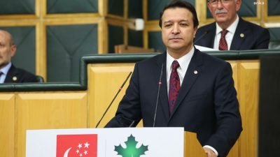 Saadet- Gelecek Partisi TBMM ortak grup toplantısında konuşan Saadet Partisi