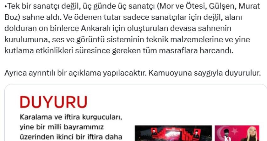 Ankara Büyükşehir Belediyesi (ABB) ve Mor ve Ötesi grubu, 19