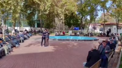 Adıyaman Belediye Başkanı Abdurrahman Tutdere, Demokrasi Parkı’nda hizmete açılan Kent