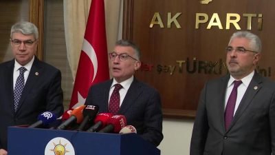 AK Parti Grup Başkanı Abdullah Güler, Cumhuriyet Halk Partisi Genel