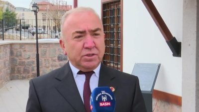 Ankara Büyükşehir Belediyesi (ABB) 19. yüzyılda inşa edilen Hamidiye Camii'nde