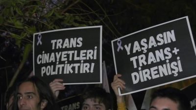 Ankara'da 20 Kasım Nefret Suçu Mağduru Transları Anma Günü kapsamında düzenlenmek
