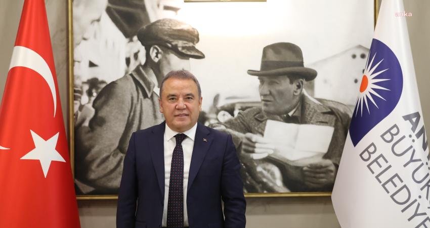 Antalya Büyükşehir Belediye Başkanı Muhittin Böcek, 24 Kasım Öğretmenler Günü