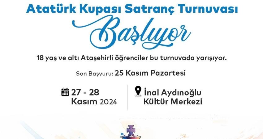 Ataşehir Belediyesi, Türkiye Satranç Federasyonu ile Ataşehir Gençlik ve Spor