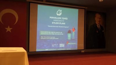 Ayvalık Belediyesi, Ayvalık Kent Konseyi ve çevre gönüllüleriyle birlikte Temizlik