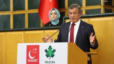 Gelecek Partisi Genel Başkanı Ahmet Davutoğlu, Saadet - Gelecek ortak