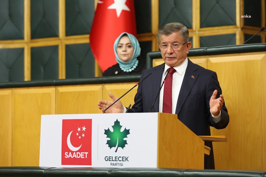 Gelecek Partisi Genel Başkanı Ahmet Davutoğlu, Saadet - Gelecek ortak