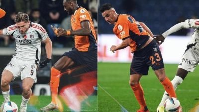 Trendyol Süper Lig'in 12. haftasında Başakşehir, evinde Beşiktaş'ı ile 0-0