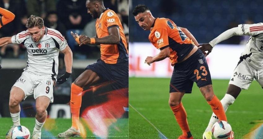 Trendyol Süper Lig'in 12. haftasında Başakşehir, evinde Beşiktaş'ı ile 0-0