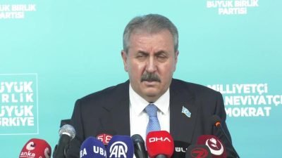Büyük Birlik Partisi (BBP) Genel Başkanı Mustafa Destici, kayyum atanan