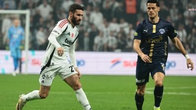 Süper Lig'de 11. hafta maçında Beşiktaş konuk ettiği Kasımpaşa’ya 3-1