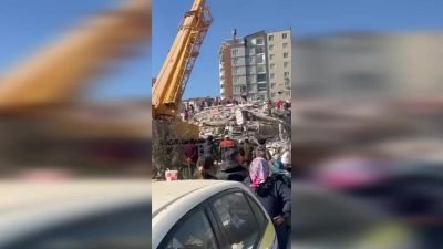 Hatay'da 6 Şubat depremlerinde yıkılan ve 94 kişinin hayatını kaybettiği